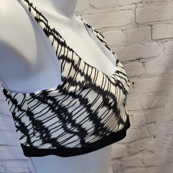 DKNY Women's Printed Square-Neck Bikini Top - Picture 3 of 5